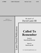 Called to Remember SATB choral sheet music cover